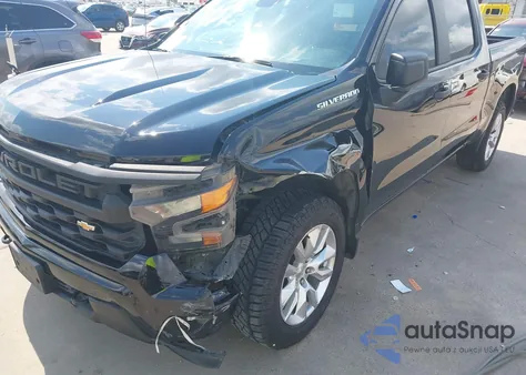 2024 Chevrolet Silverado 1500 2Wd Short Bed Custom from USA, damaged, VIN 3GCPABEK3RG238872